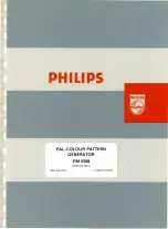 Philips PM 5508 Operating Manual preview