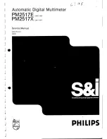 Philips PM2517E Service Manual preview