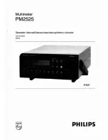 Preview for 9 page of Philips PM2525 Operating Instructions Manual