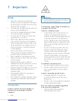 Preview for 4 page of Philips PNS400 User Manual