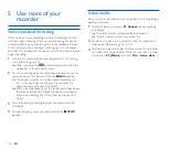 Preview for 18 page of Philips Pocket Memo DPM8500 Manual