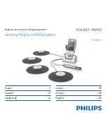 Preview for 1 page of Philips Pocket Memo DPM8900 User Manual