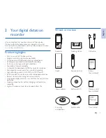 Preview for 7 page of Philips Pocket Memo DPM8900 User Manual