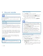 Preview for 16 page of Philips Pocket Memo DPM8900 User Manual