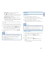 Preview for 17 page of Philips Pocket Memo DPM8900 User Manual