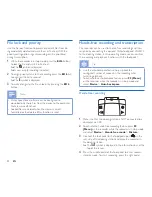 Preview for 22 page of Philips Pocket Memo DPM8900 User Manual