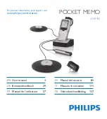 Preview for 1 page of Philips POCKET MEMO LFH0955 User Manual