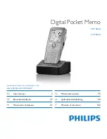 Philips POCKET MEMO LFH9600 User Manual preview