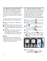 Preview for 20 page of Philips POCKET MEMO LFH9600 User Manual