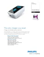 Preview for 1 page of Philips Power2Charge SCM7880 Specification Sheet