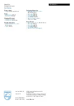 Preview for 2 page of Philips Power2Go SCE4430/12 Specifications