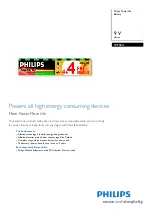 Philips PowerLife 9VPS8A Brochure предпросмотр