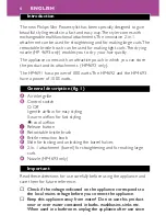 Preview for 6 page of Philips Powerstylist HP4691 User Manual