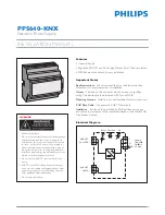 Philips PPS640-KNX Installation Manual preview