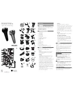 Philips PQ222 Manual предпросмотр