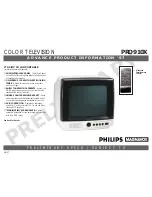 Philips PR0910X Product Information предпросмотр