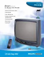 Предварительный просмотр 1 страницы Philips PR1335B Brochure