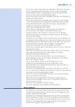 Предварительный просмотр 29 страницы Philips PR3092 User Manual