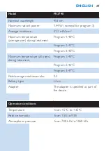 Предварительный просмотр 29 страницы Philips PR3741 Manual