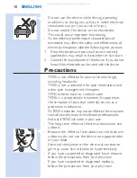 Preview for 10 page of Philips PR3841 Instructions For Use Manual