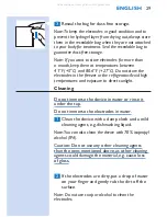 Предварительный просмотр 29 страницы Philips PR3841 Instructions For Use Manual