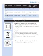 Предварительный просмотр 41 страницы Philips PR3841 Instructions For Use Manual