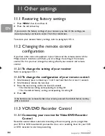 Preview for 37 page of Philips PREMIERE DCR 2021 User Manual