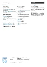 Preview for 2 page of Philips Premium GC9040 Specification Sheet