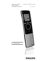 Предварительный просмотр 1 страницы Philips Prestigo SRU8112 User Manual