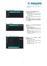 Preview for 35 page of Philips Professional HFL5014/12 Series Installation Manual