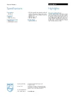 Preview for 2 page of Philips Pronto PCX9200 Specifications