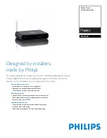 Preview for 1 page of Philips Pronto RFX9400 Specifications