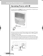 Preview for 34 page of Philips Pronto User Manual