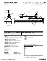 Philips ProSpec 37240 Specification preview