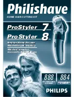 Philips ProStyler 7 Instructions For Use Manual preview