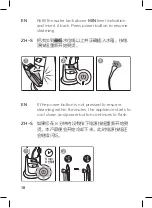 Предварительный просмотр 18 страницы Philips ProTouch GC610 User Manual