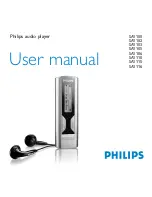 Philips PSA110/17B User Manual предпросмотр