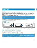 Предварительный просмотр 6 страницы Philips PSA110/17B User Manual