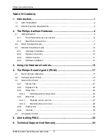 Preview for 4 page of Philips PSC805 Aurilium User Manual