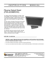 Philips (PSS-2000BR/SS) Instruction Manual preview