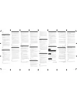 Preview for 2 page of Philips PTA436/00 Instructions