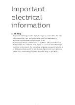 Preview for 6 page of Philips PTE4000CU User Manual