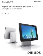 Philips PVD1075 User Manual preview