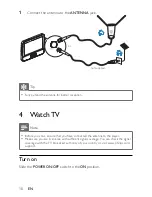 Предварительный просмотр 18 страницы Philips PVD900 User Manual