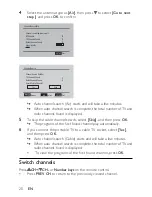 Предварительный просмотр 20 страницы Philips PVD900 User Manual