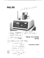 Preview for 1 page of Philips PW 1720 Instruction Manual