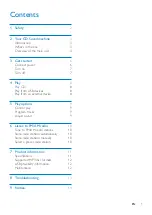 Preview for 3 page of Philips PX3125 User Manual