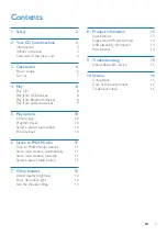 Предварительный просмотр 3 страницы Philips PX840T User Manual