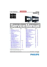 Preview for 1 page of Philips Q548.1E Service Manual