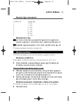 Preview for 73 page of Philips QC5002 User Manual